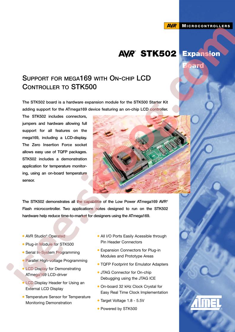 STK502 Flyer