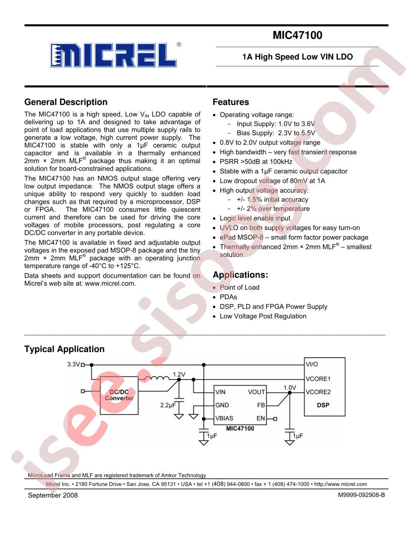 MIC47100