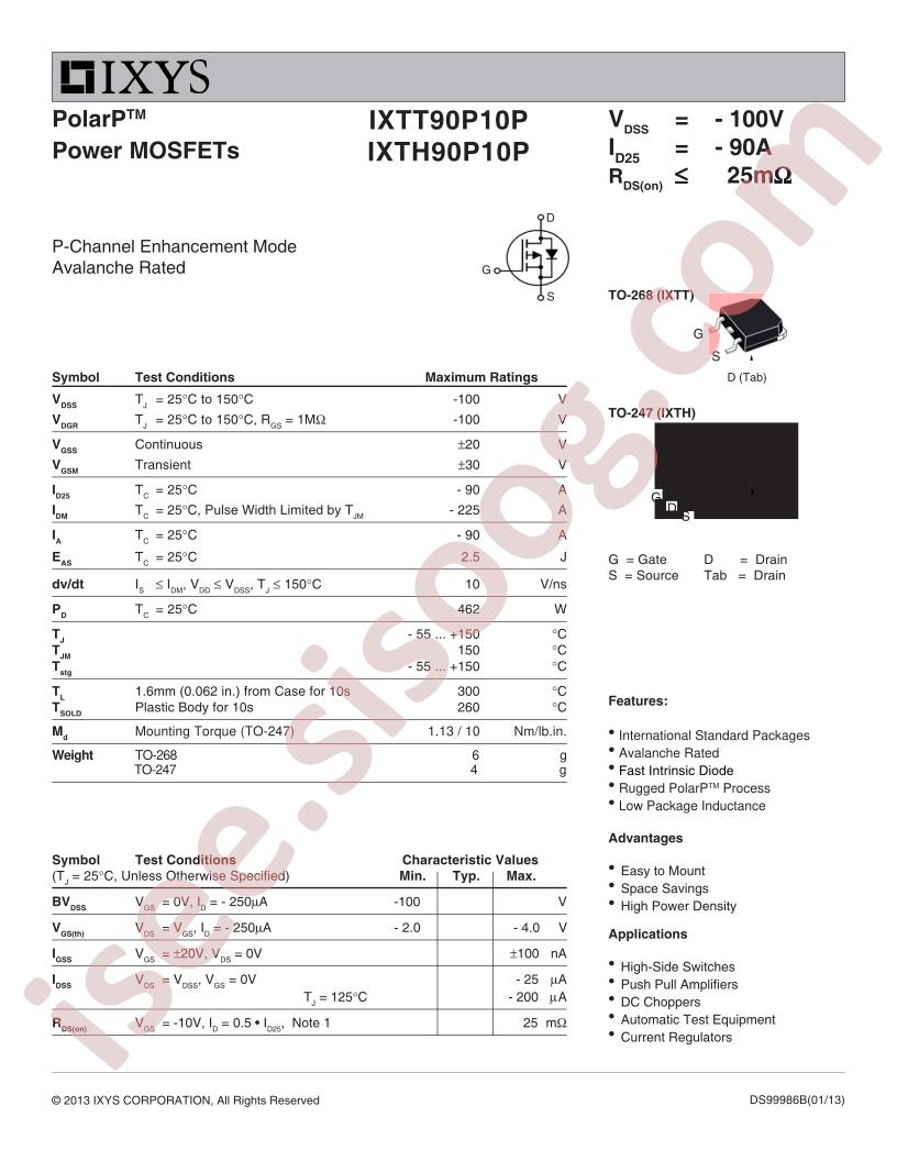 IXT(H,T)90P10P