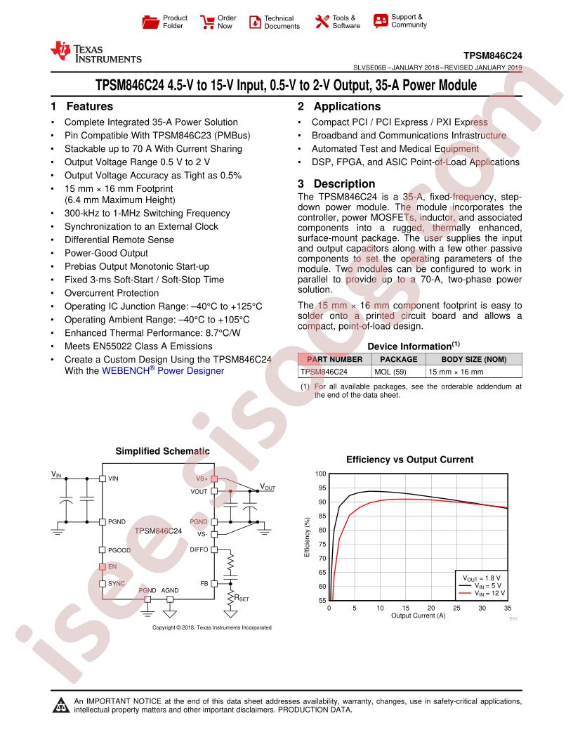 TPSM846C24 Daatasheet