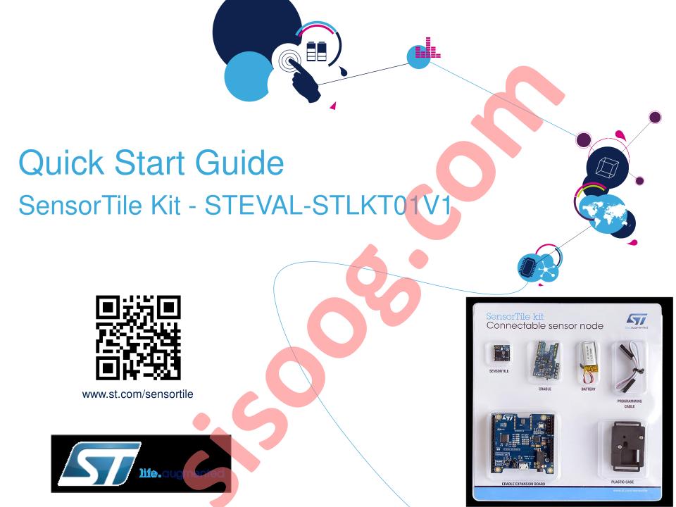 STEVAL-STLKT01V1 Quick Start Guide