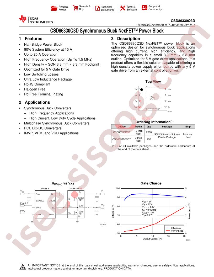 CSD86330Q3D