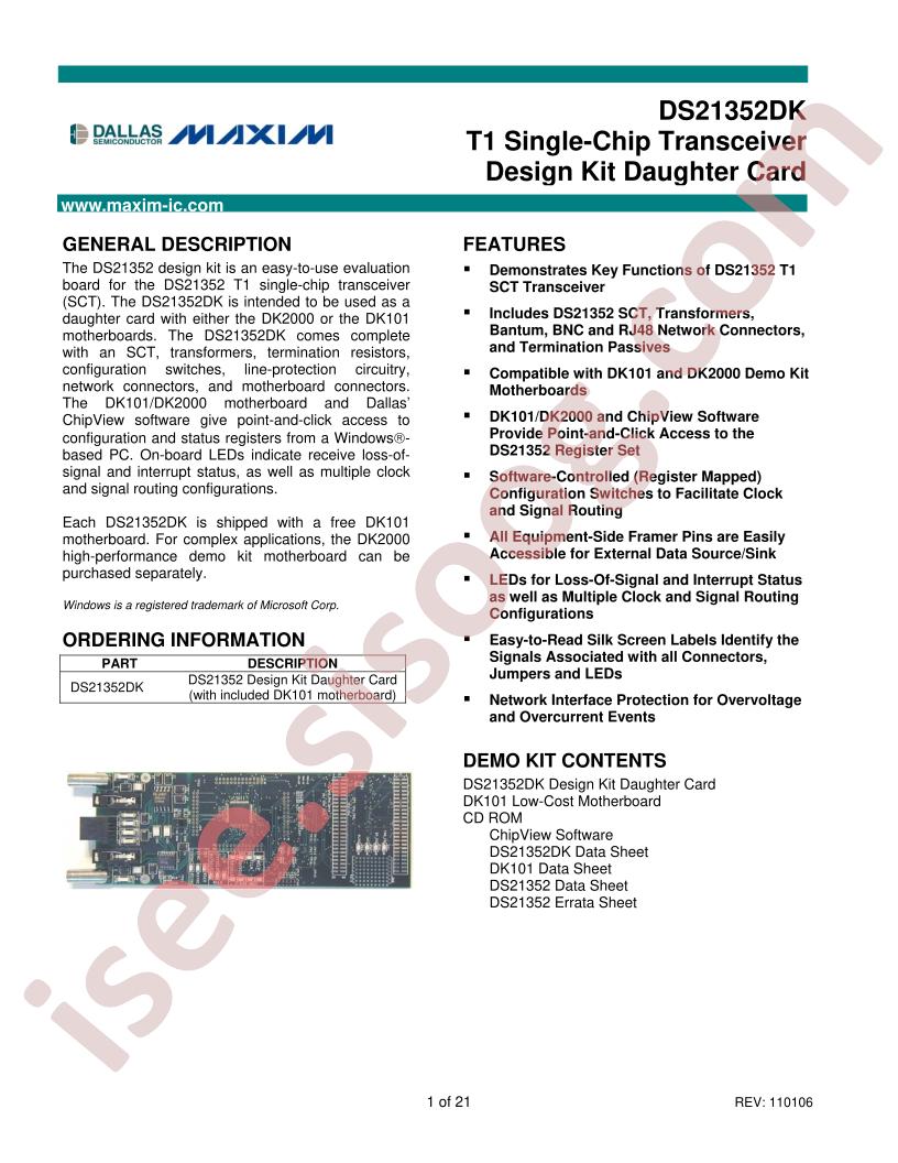 DS21352DK