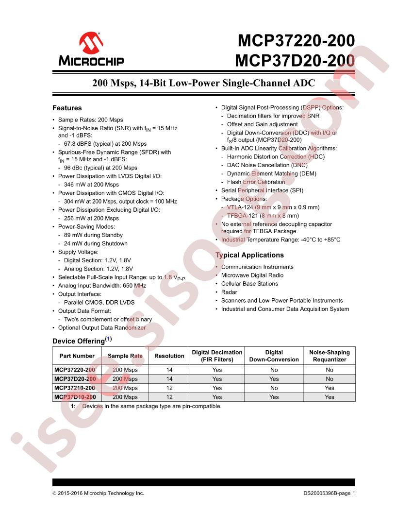MCP37220-200, MCP37D20-200