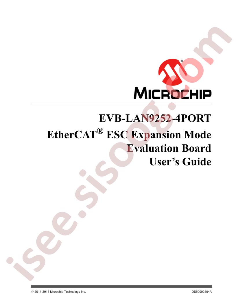 EVB-LAN9252-4PORT Guide