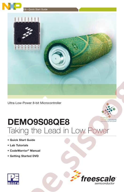 DEMO9S08QE8 Quick Start Guide