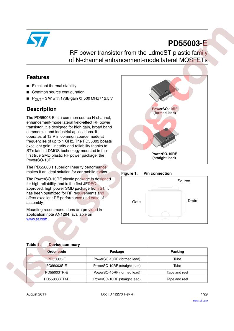 PD55003(S)-E