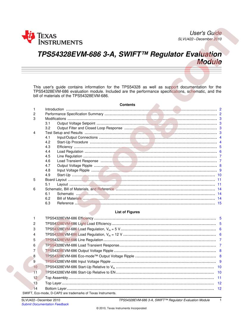 TPS54328EVM User Guide