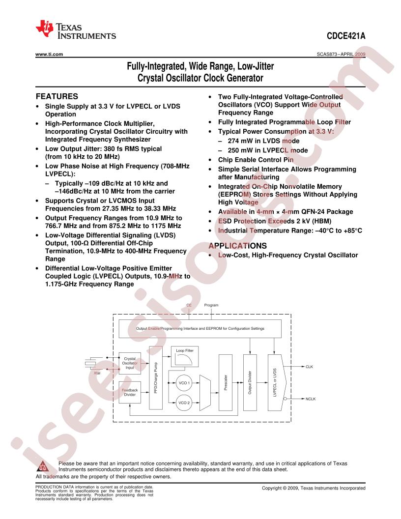 CDCE421A