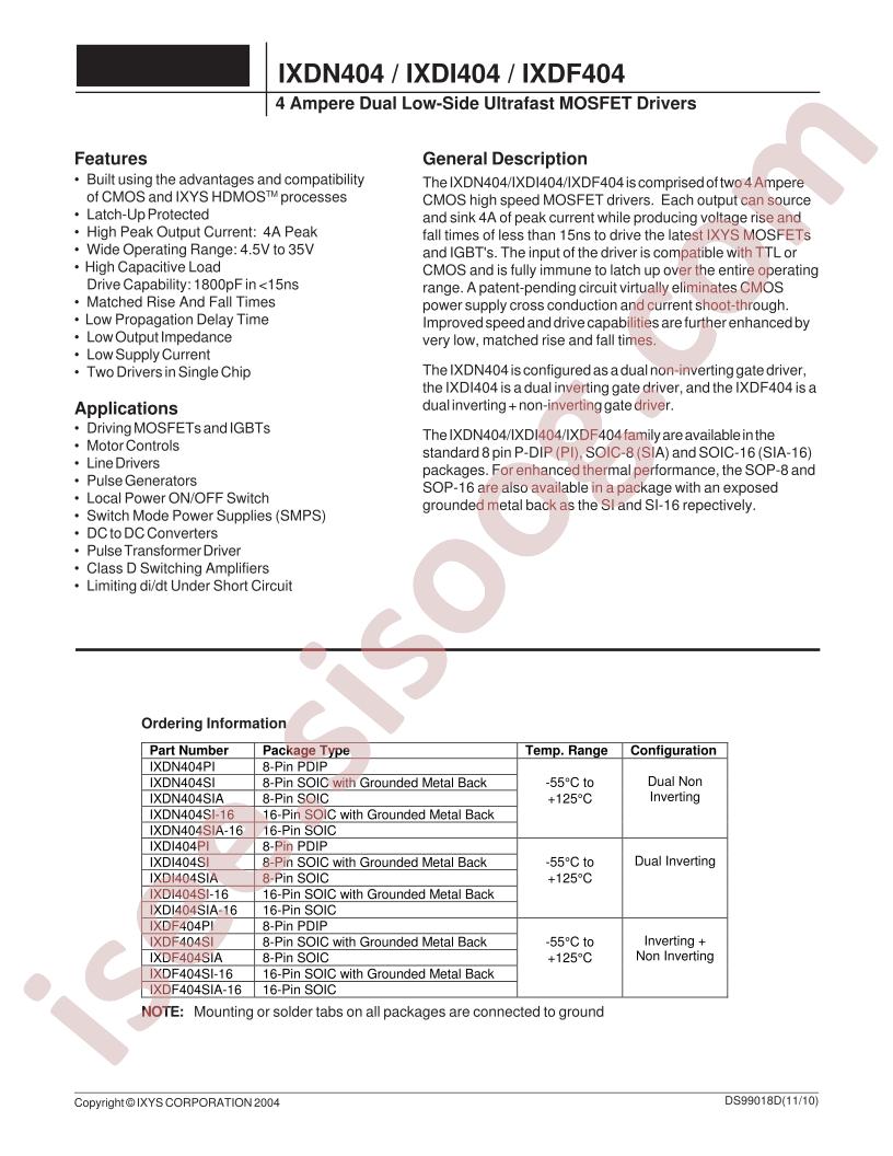 IXD(F,I,N)404