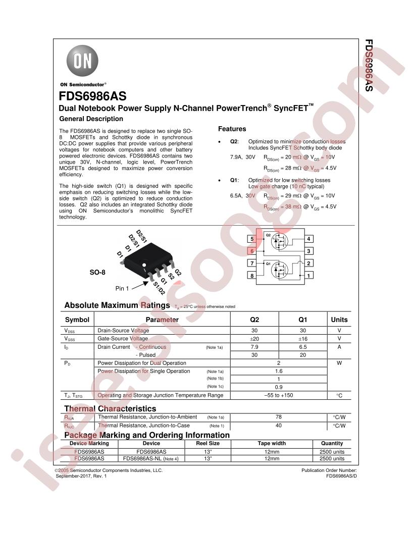 FDS6986AS