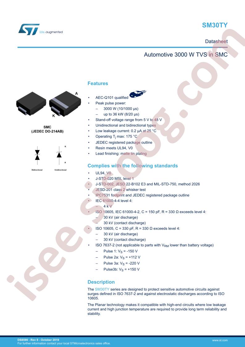 SM30TY Series