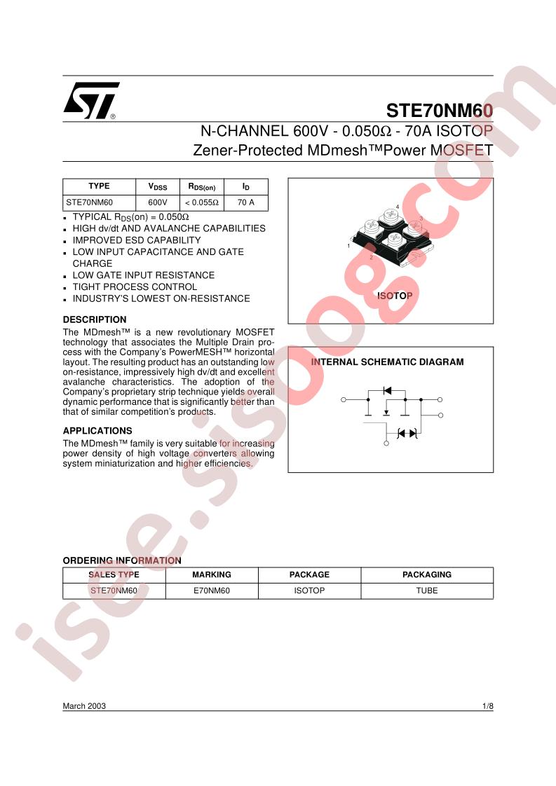 STE70NM60