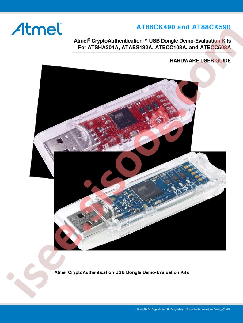 AT88CK490/590 User Guide