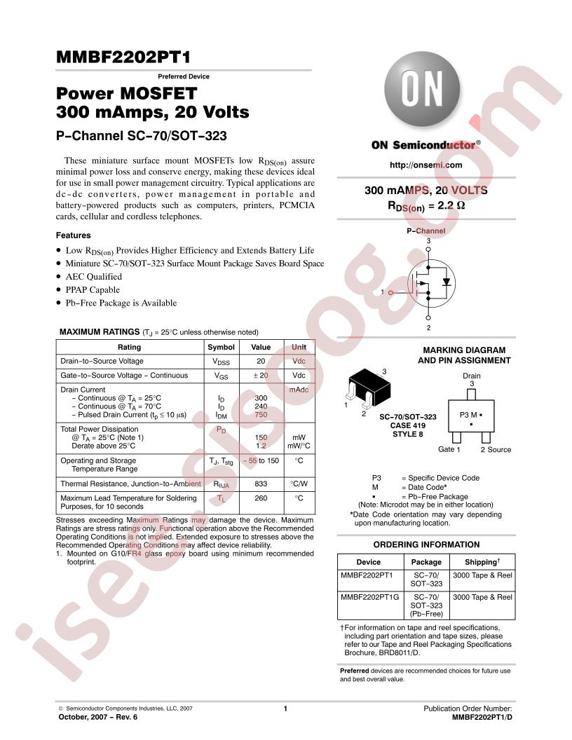 MMBF2202PT1