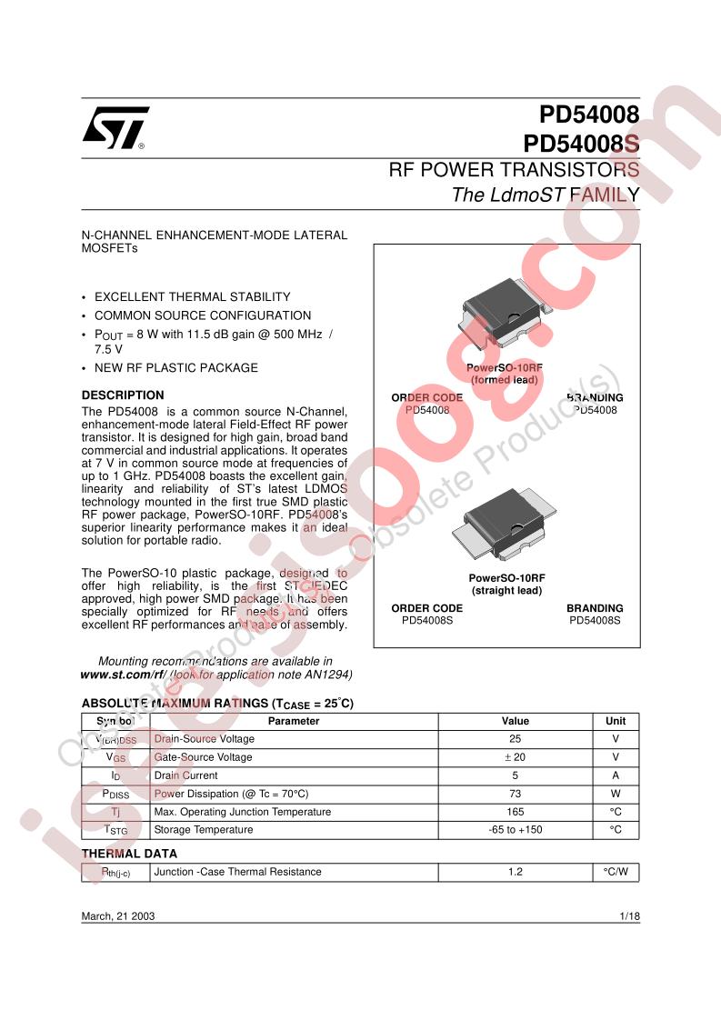 PD54008(S)