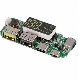 ماژول پاور بانک دو خروجی دارای نمایشگر