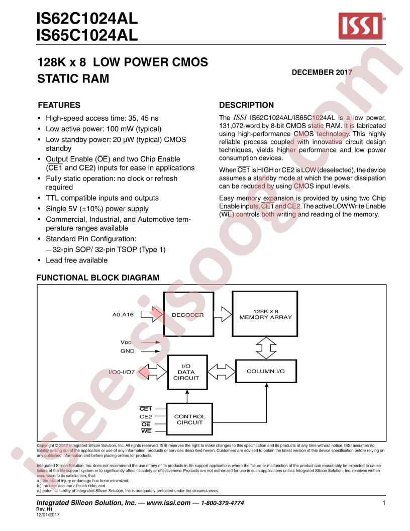 IS6xC1024AL