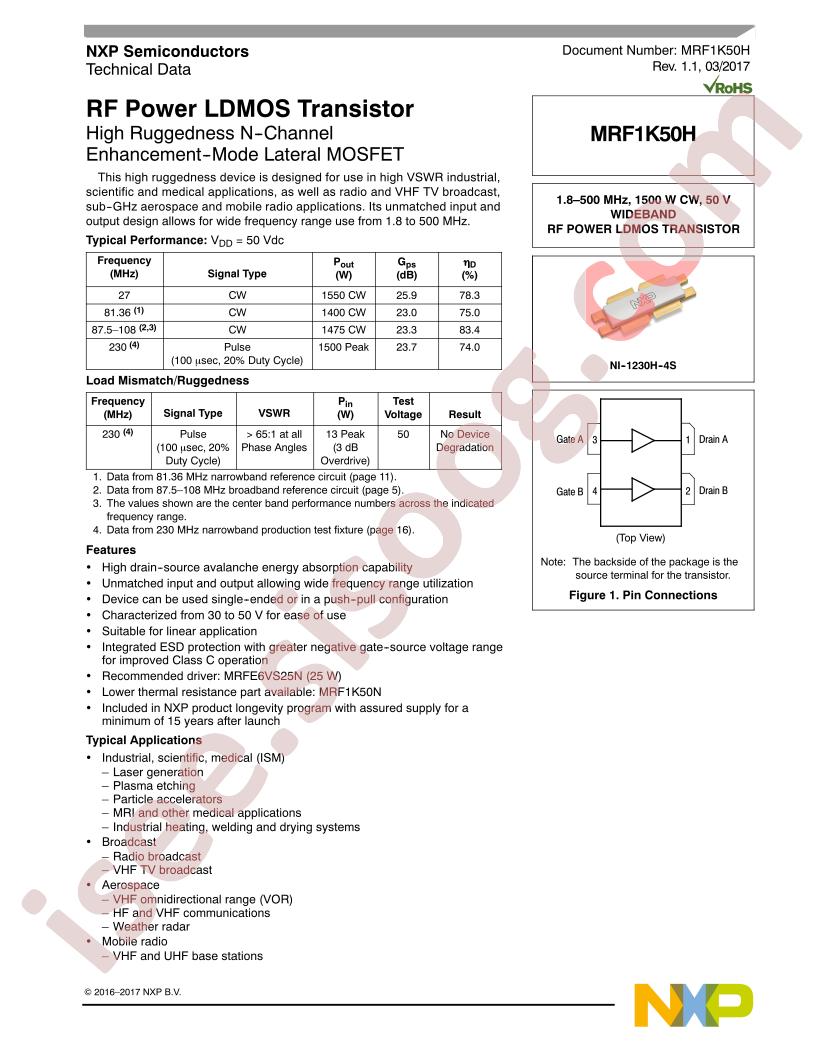 MRF1K50H