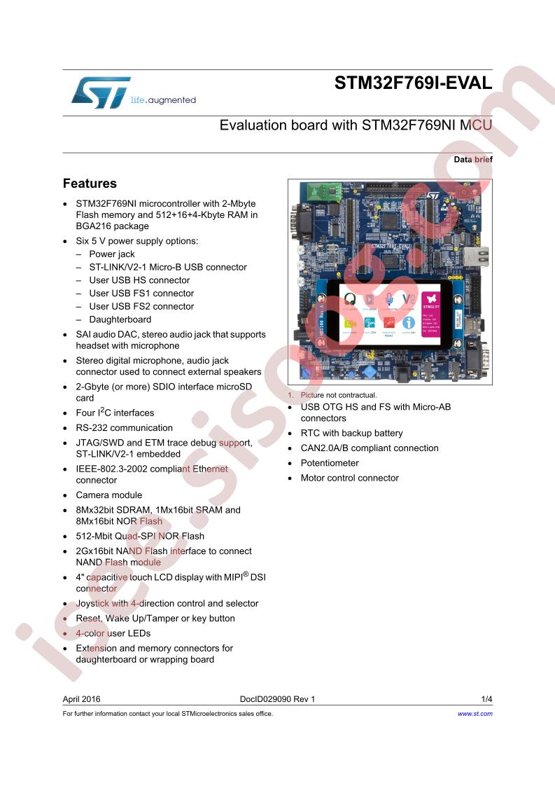 STM32F769I-EVAL