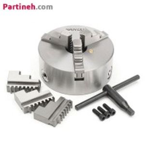 سه نظام تراشکاری مدل K11 سایز 250 میلیمتر برند سانو (SANOU)
