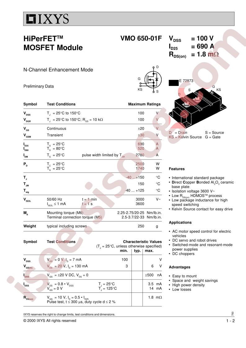 VMO650-01F