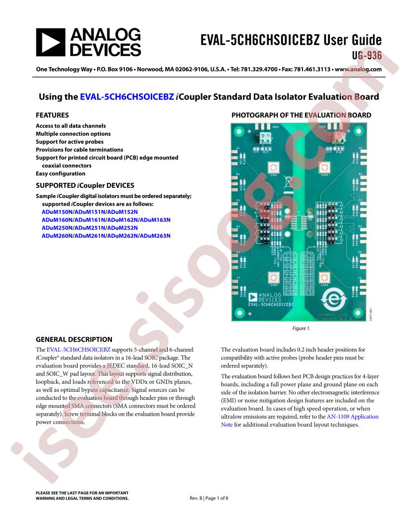 EVAL-5CH6CHSOICEBZ Guide