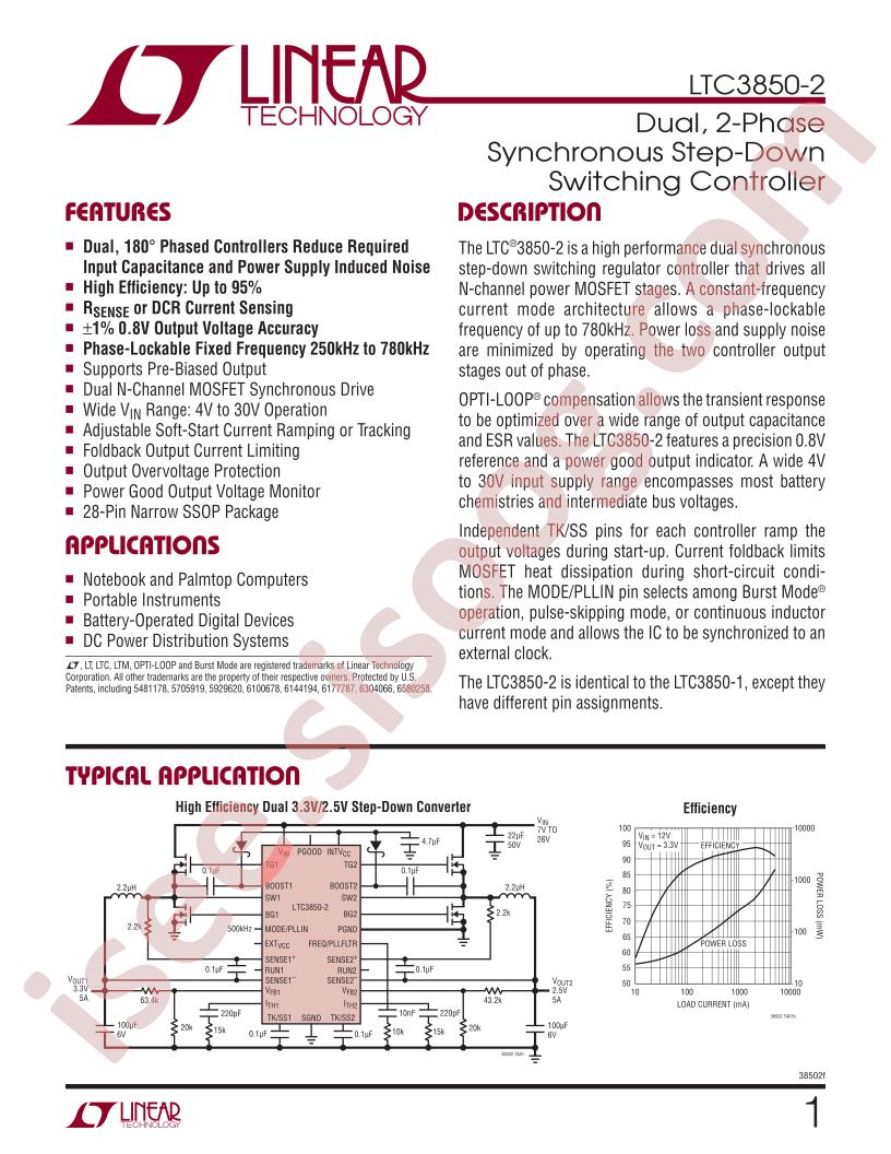 LTC3850-2