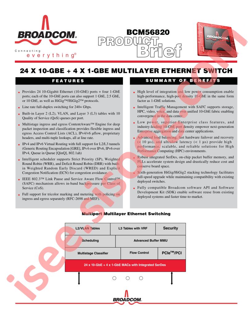 BCM56820 Brief