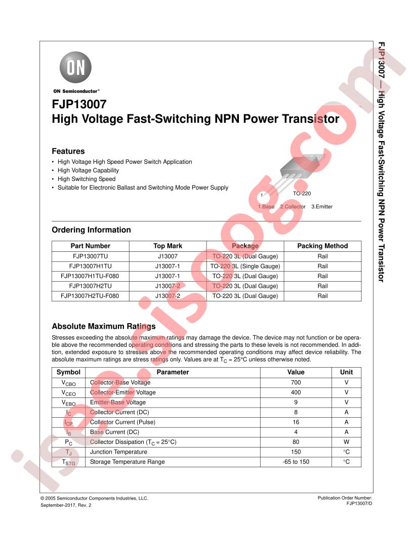 FJP13007