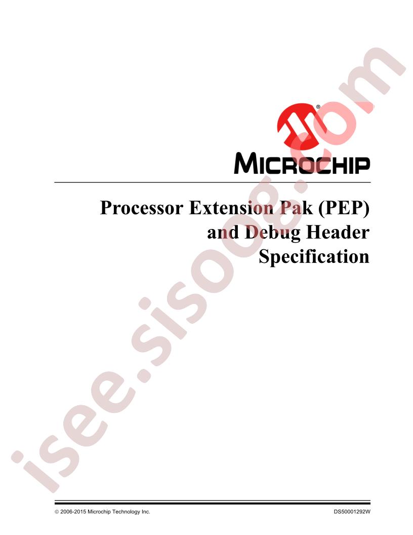 PEP, Debug Header Specification