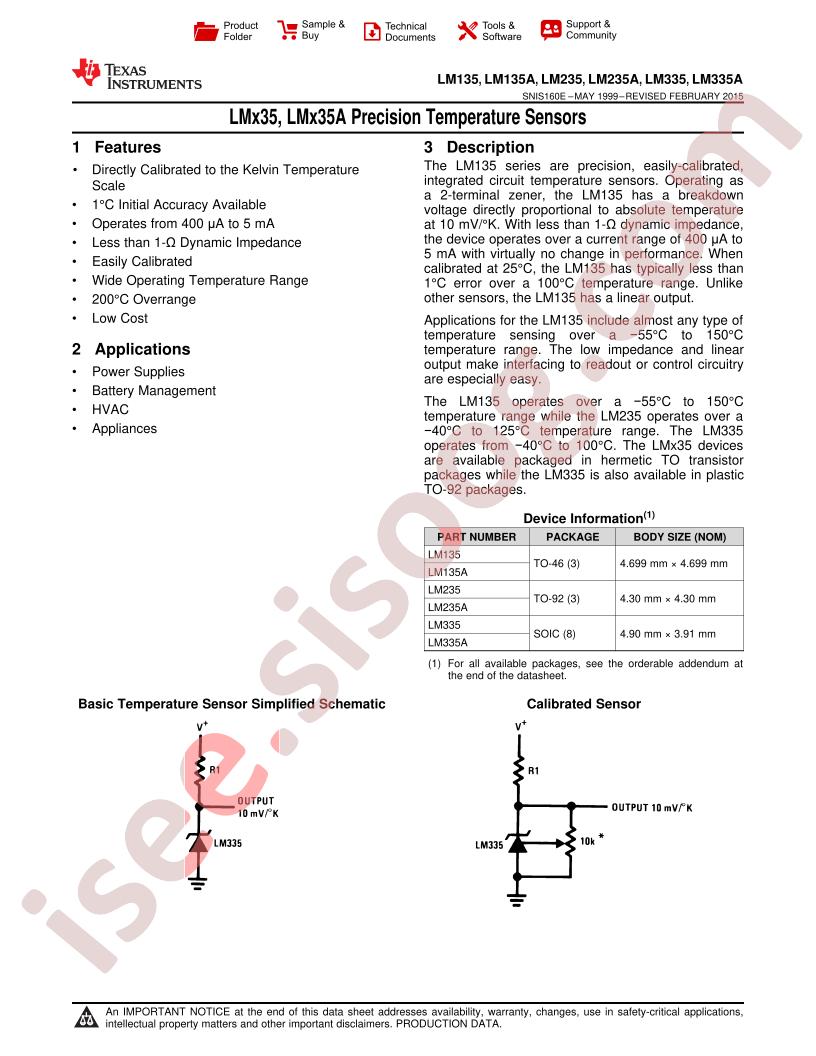 LM135,235,335(A) Datasheet