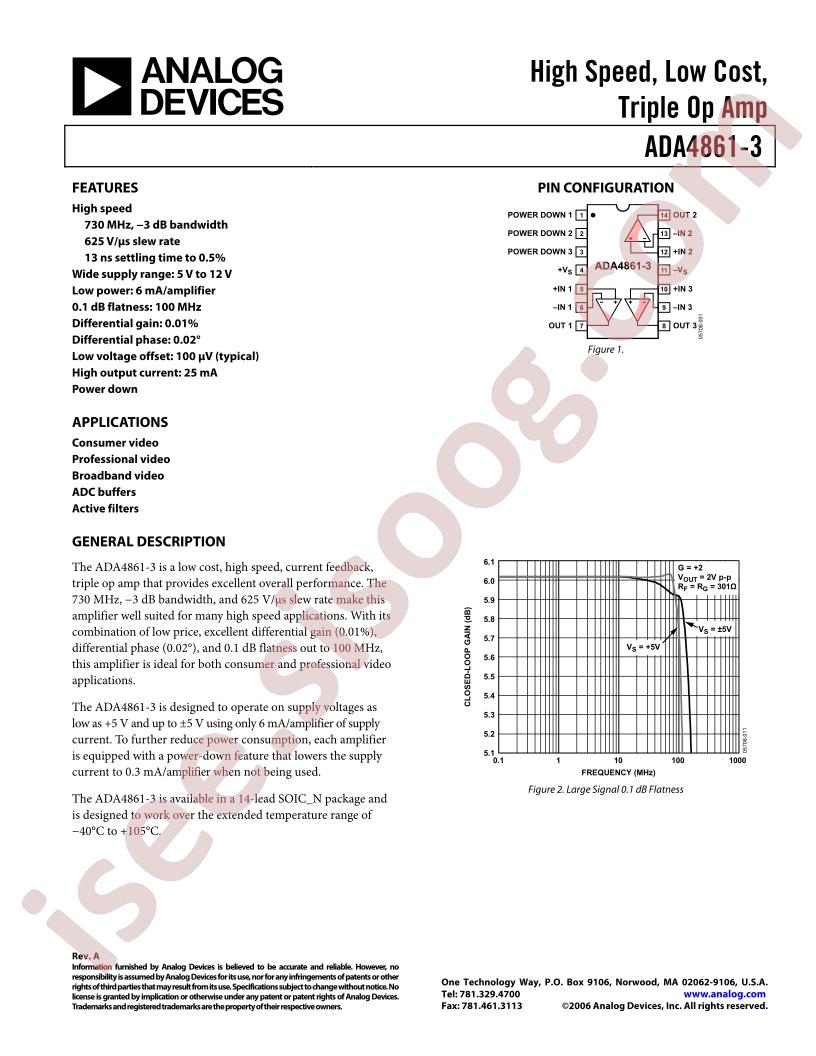 ADA4861-3