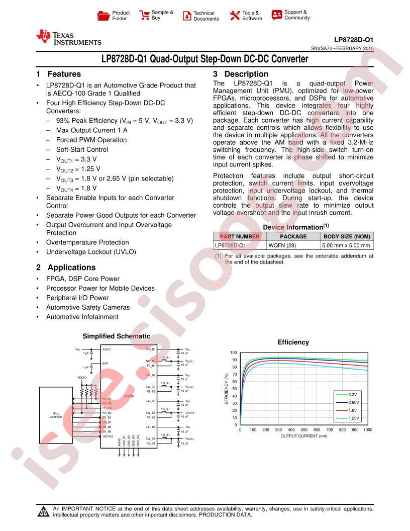 LP8728QSQX-D/NOPB