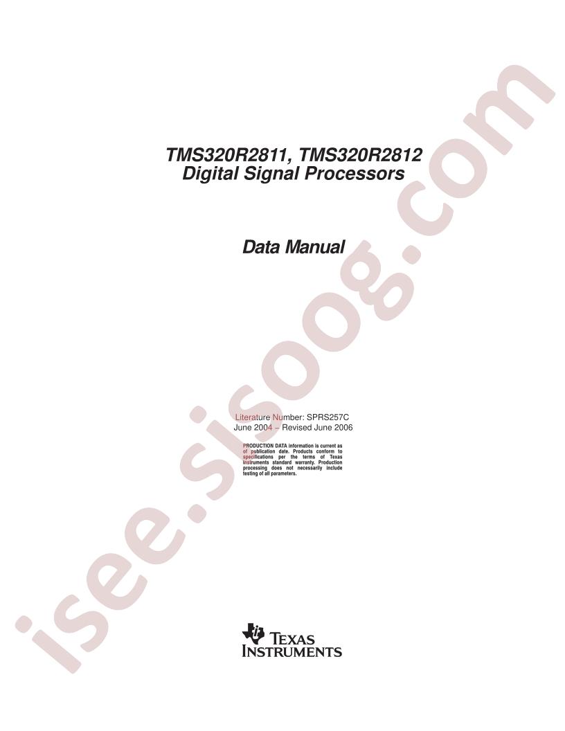 TMS320R2811/12
