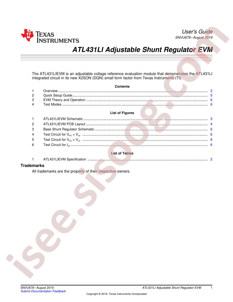 ATL431LIEVM User Manual