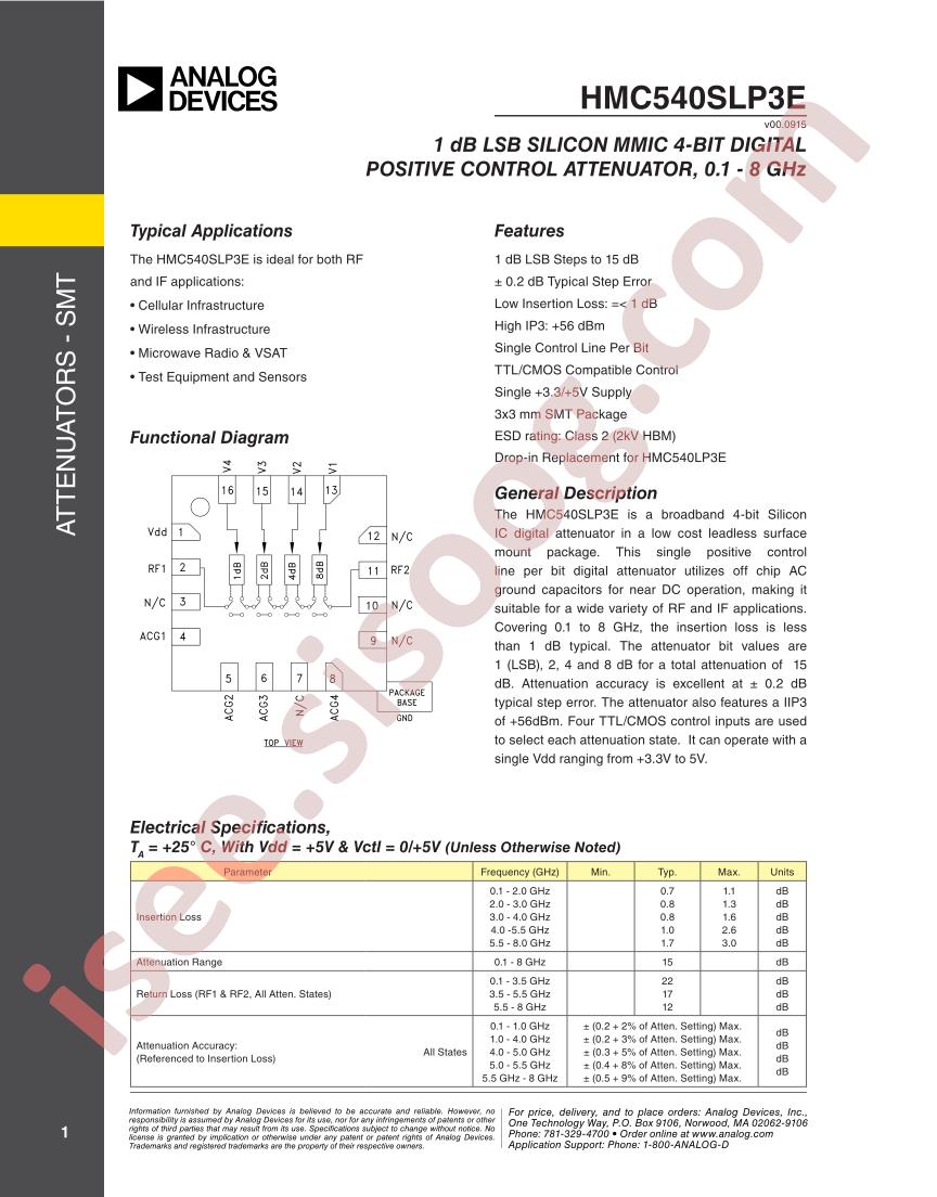 HMC540SLP3E