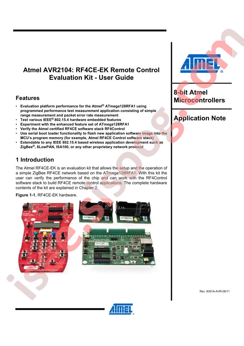 ATRF4CE-EK User Guide