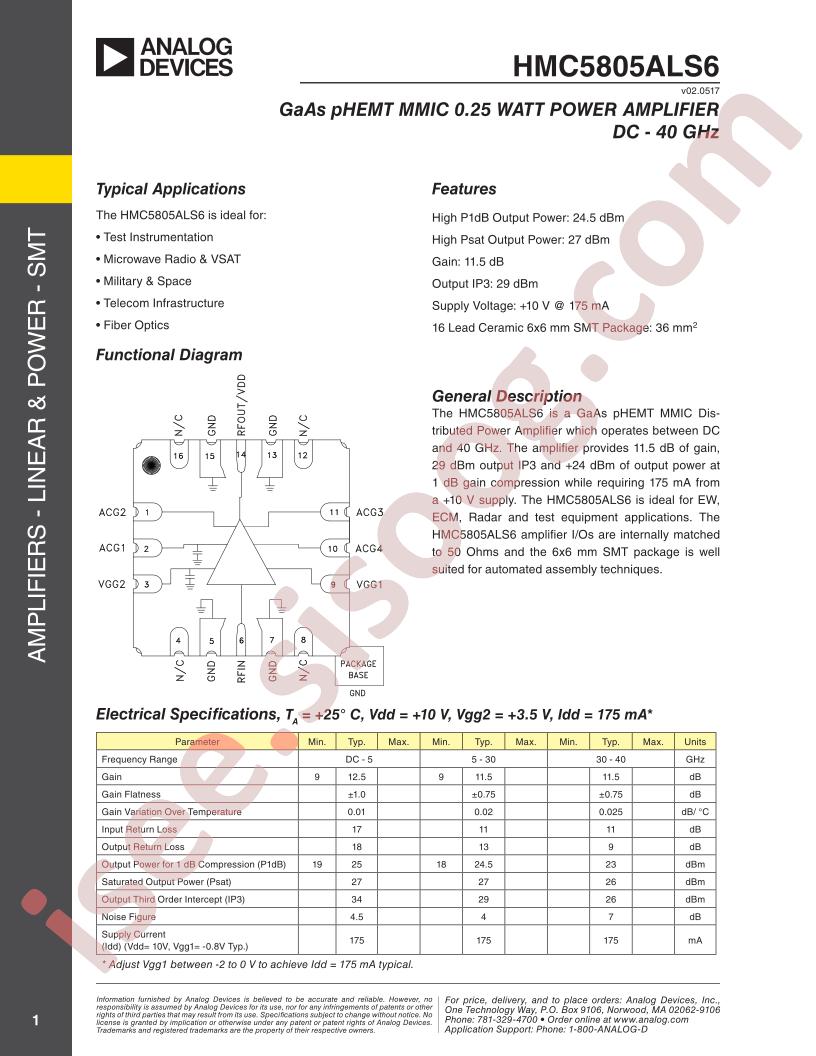 HMC5805ALS6