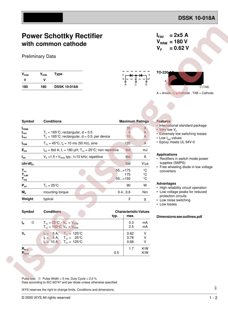 DSSK10-018A