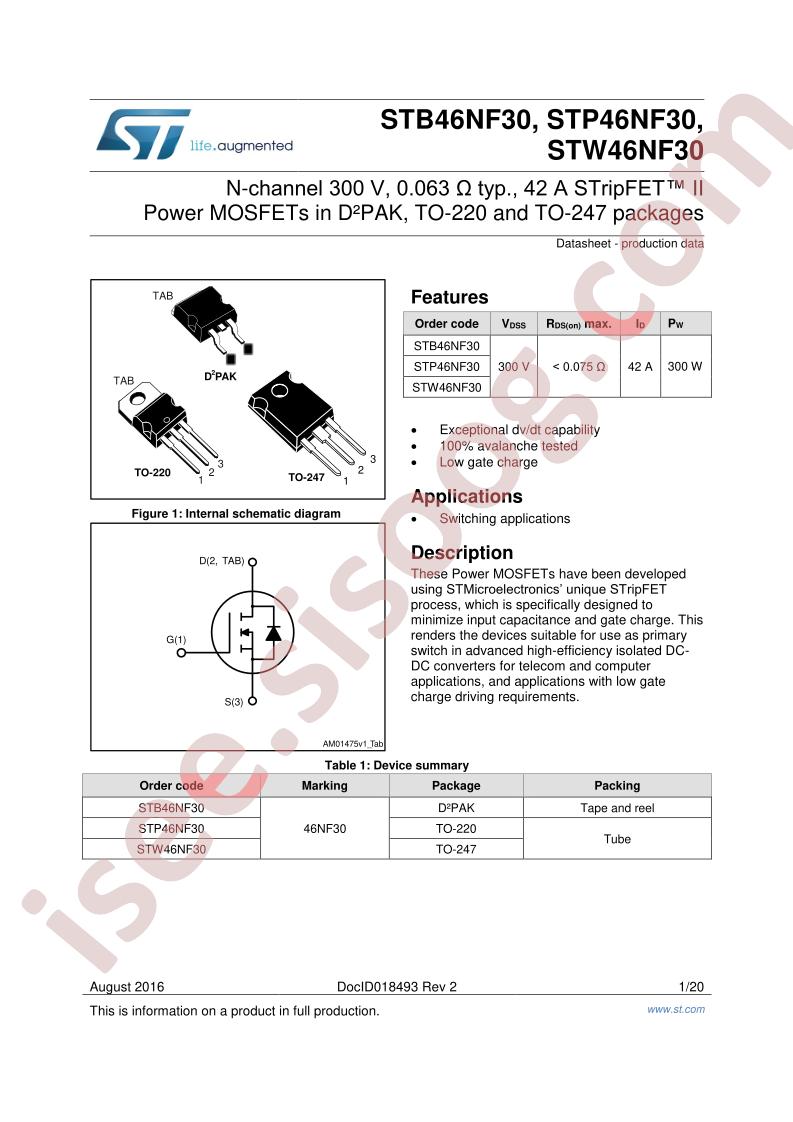 STx46NF30