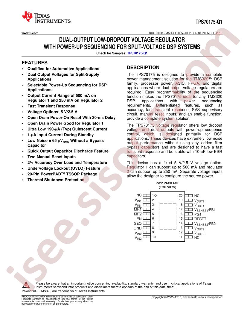 TPS70175-Q1