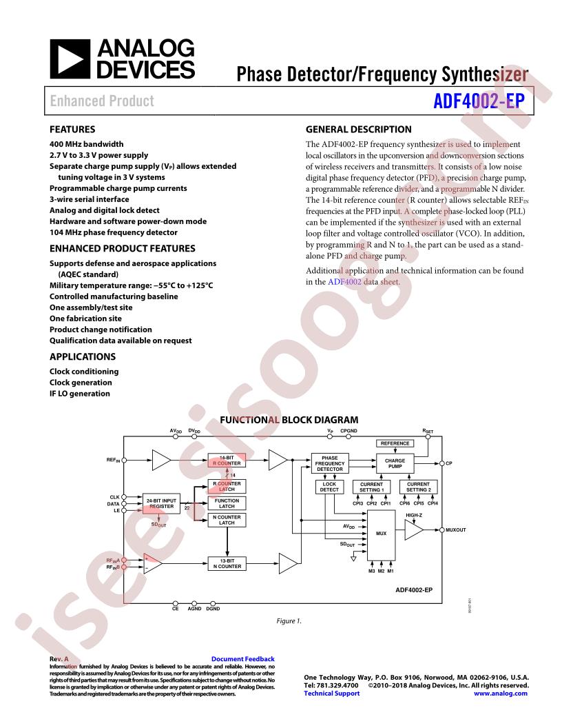 ADF4002-EP