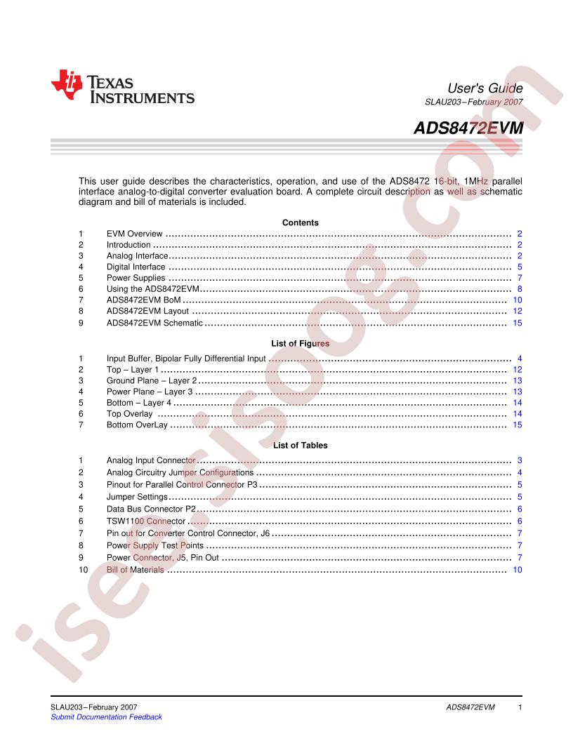 ADS8472EVM