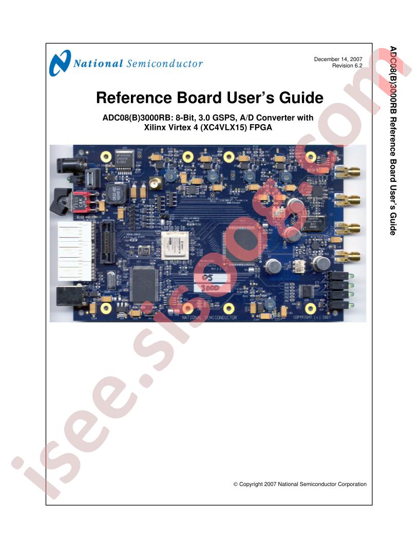 ADC08(B)3000RB User Guide