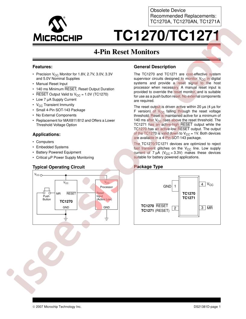 TC1270, 1271