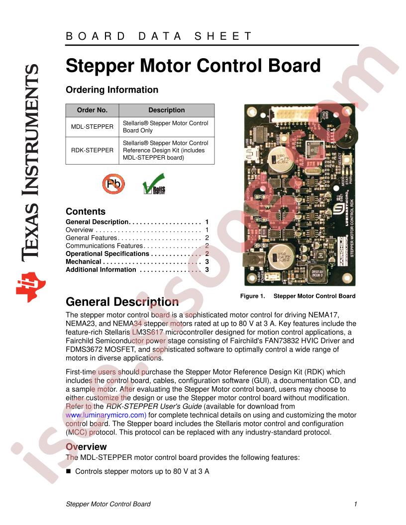 MDL-STEPPER,RDK-STEPPPER