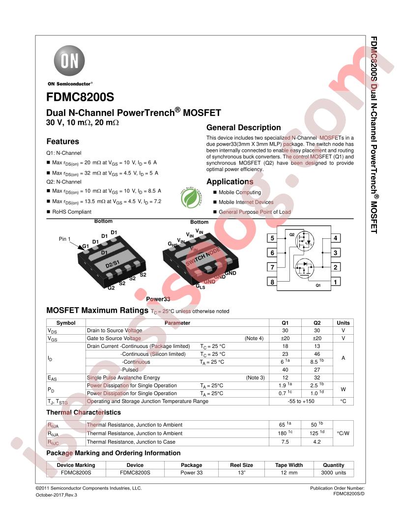 FDMC8200S