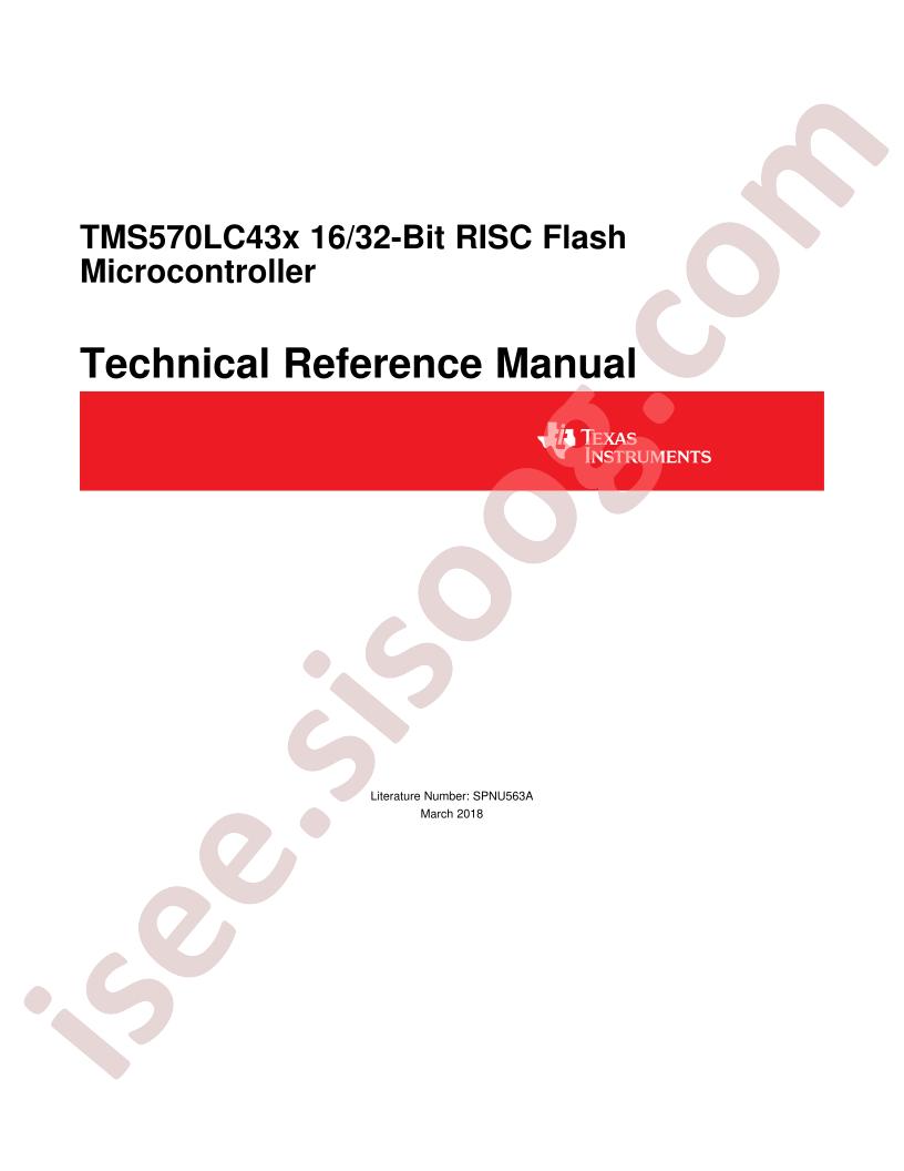 TMS570LC43x Tech Ref Manual