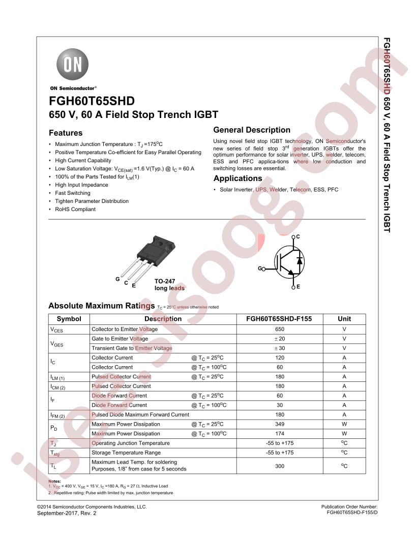 FGH60T65SHD